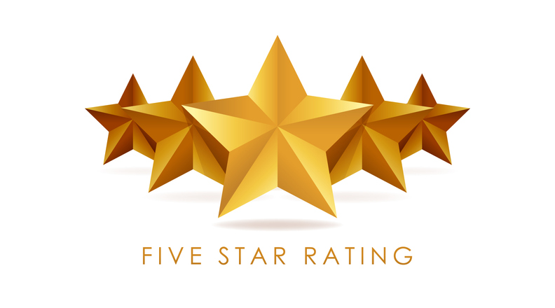 5 Star Reviews